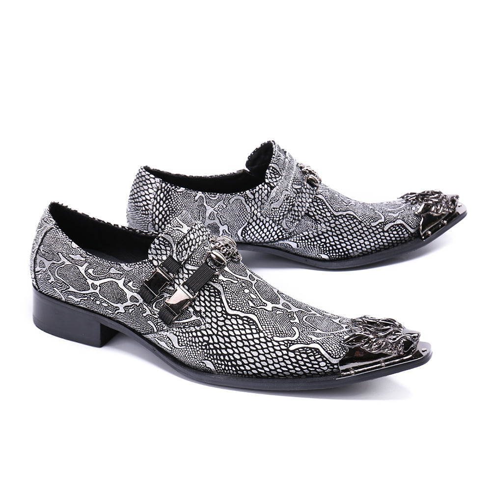 Dola Evil ITALIAN SNAKE Dress Shoes #8048