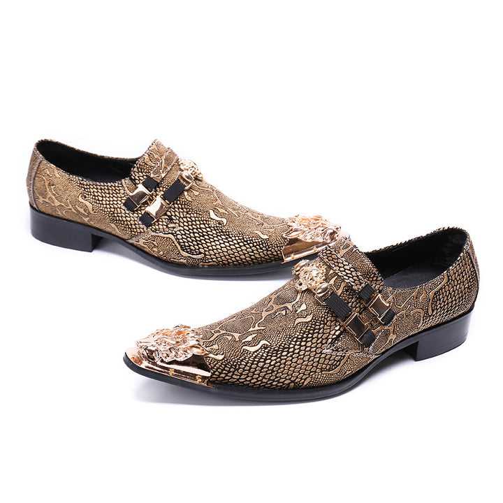 Dola Evil ITALIAN SNAKE Dress Shoes #8048