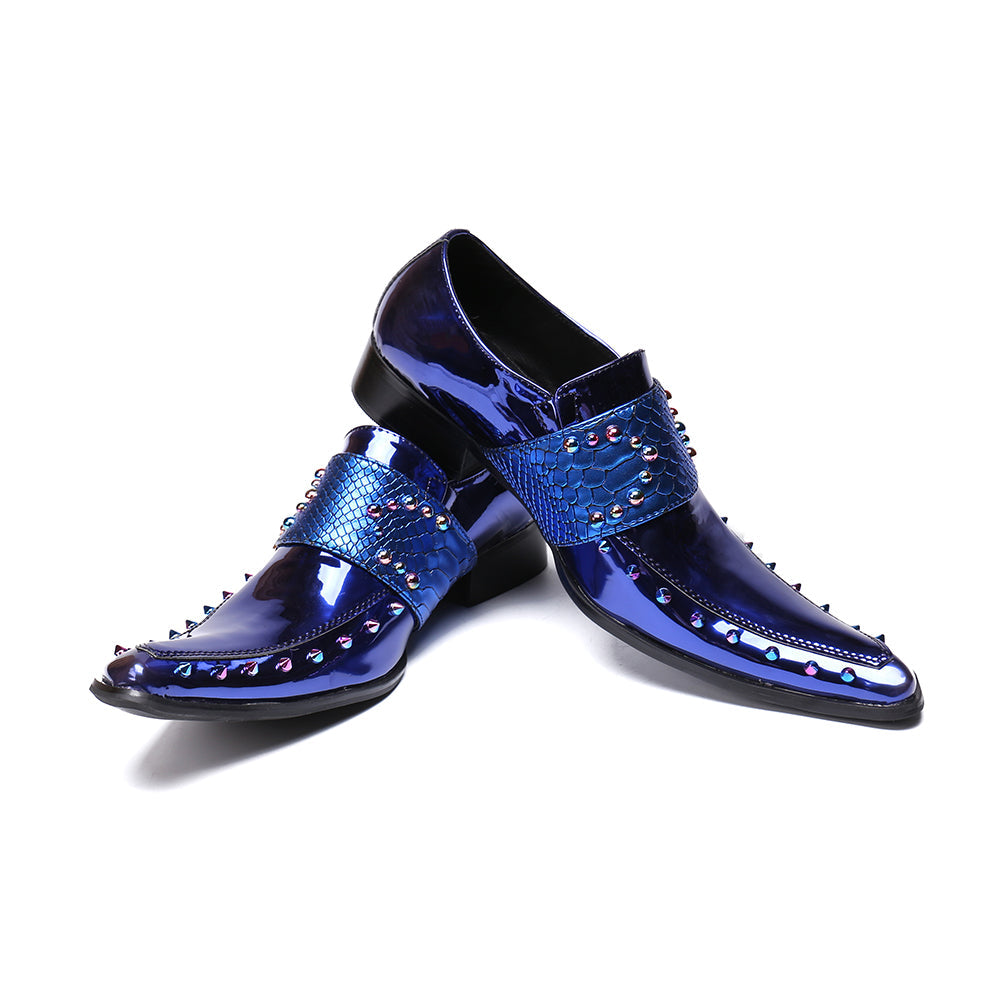 Dola  Multicolor Rivets Dress Shoes #8026