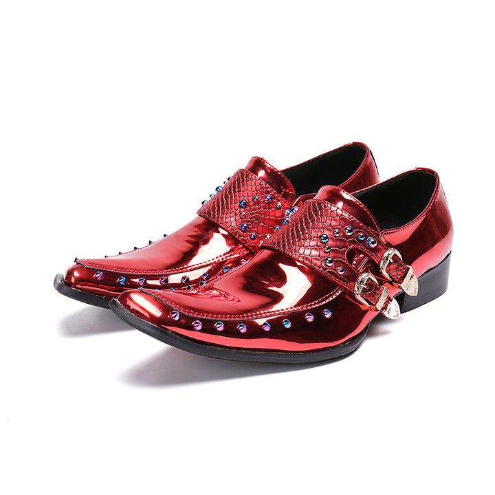 Dola  Multicolor Rivets Dress Shoes #8026