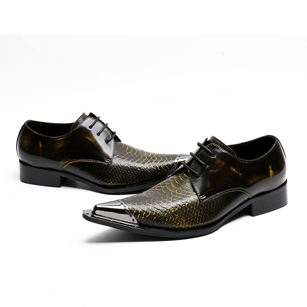 Dola Zorro Snake Style Dress Shoes #8073