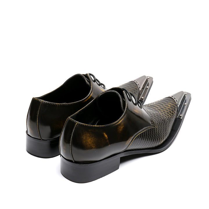 Dola Zorro Snake Style Dress Shoes #8073