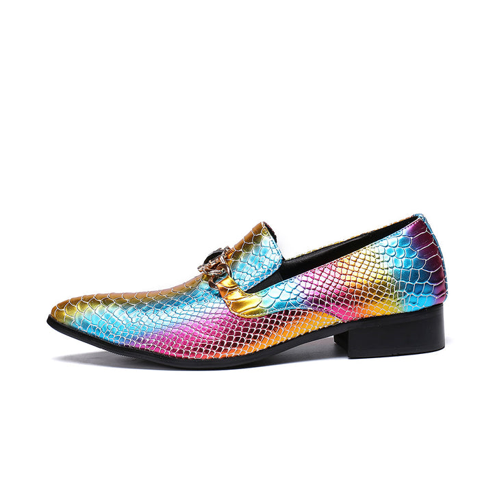 Dola Gem-Rainbow Alligator Loafer #8081