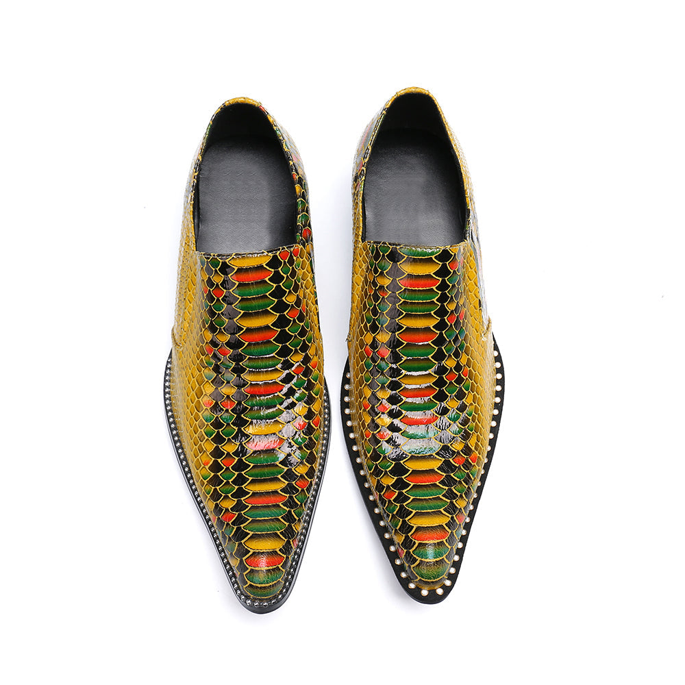 Dola  Vintage Print  Dress Shoes #8028