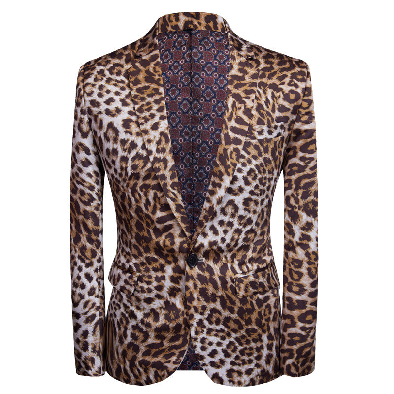 Leopard Print Suit M8002