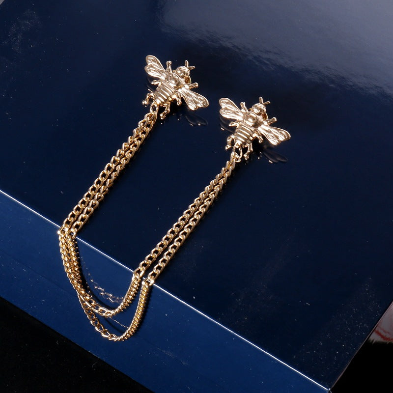 Fashion Bee Suit Brooch Chain A1020