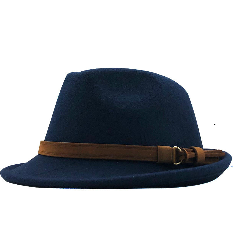 Sombrero Fedora de lana para hombre H8032