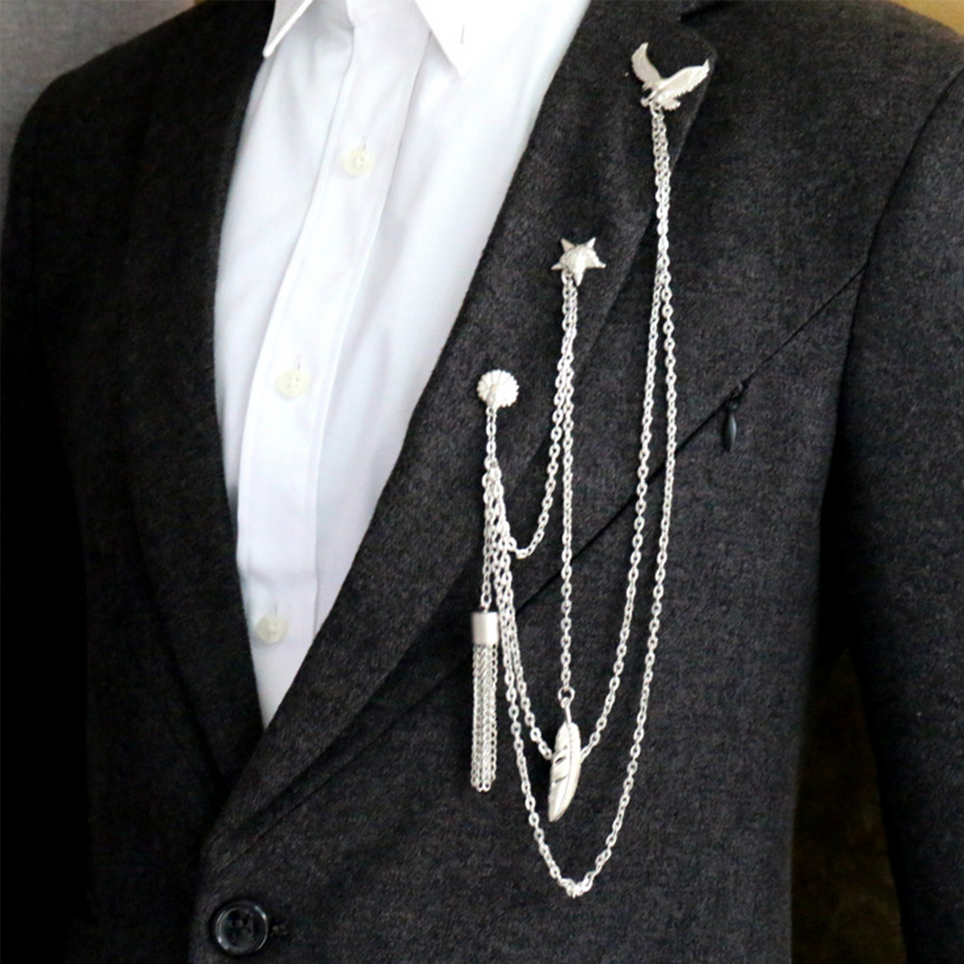 Fashion Eagle Suit Brooch A1019