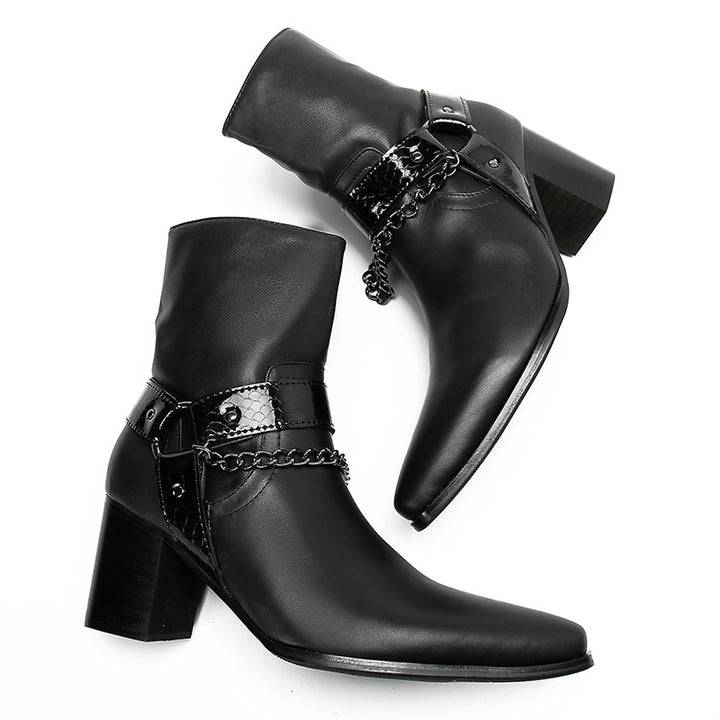 Roman High Heel Boots 9728