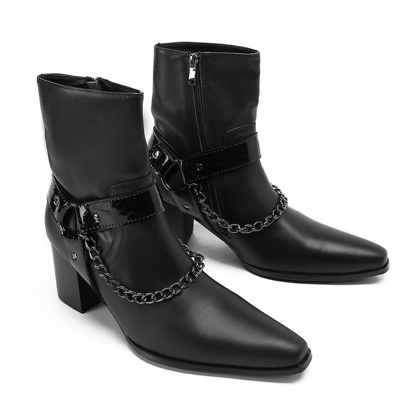 Roman High Heel Boots 9728