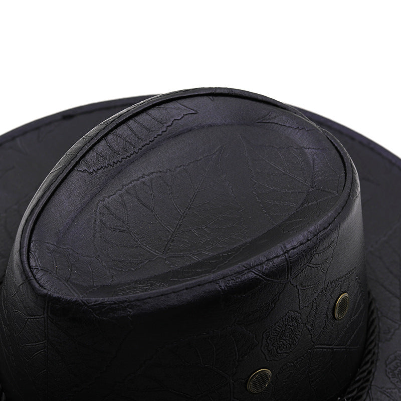 Sombrero de caballero Ducapo ala ancha H8025