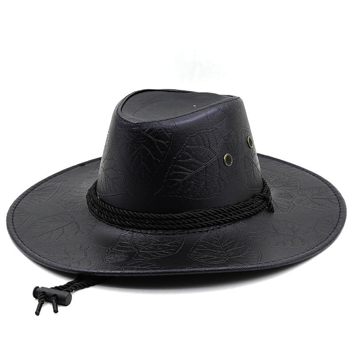 Sombrero de caballero Ducapo ala ancha H8025