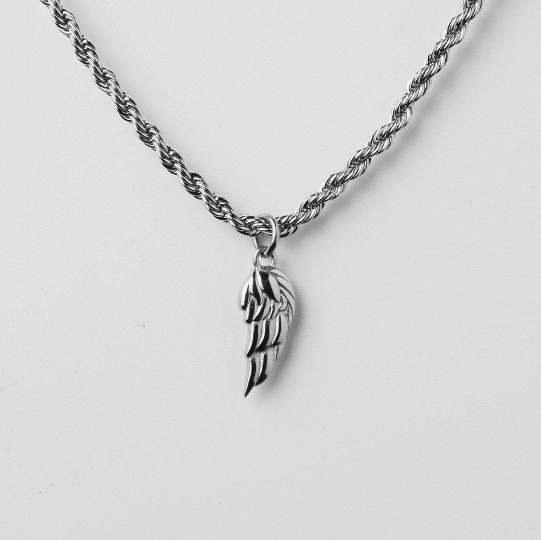 Halskette mit Flügelanhänger A5028
