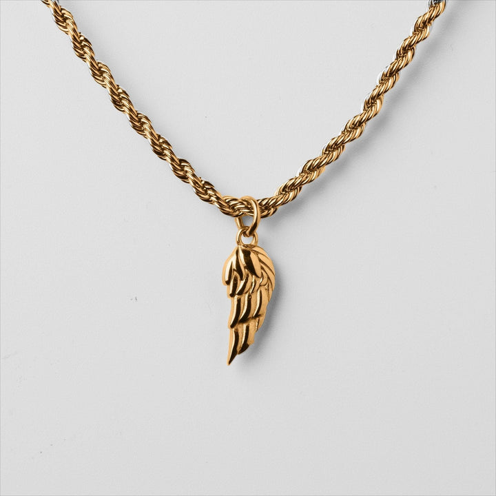 Halskette mit Flügelanhänger A5028