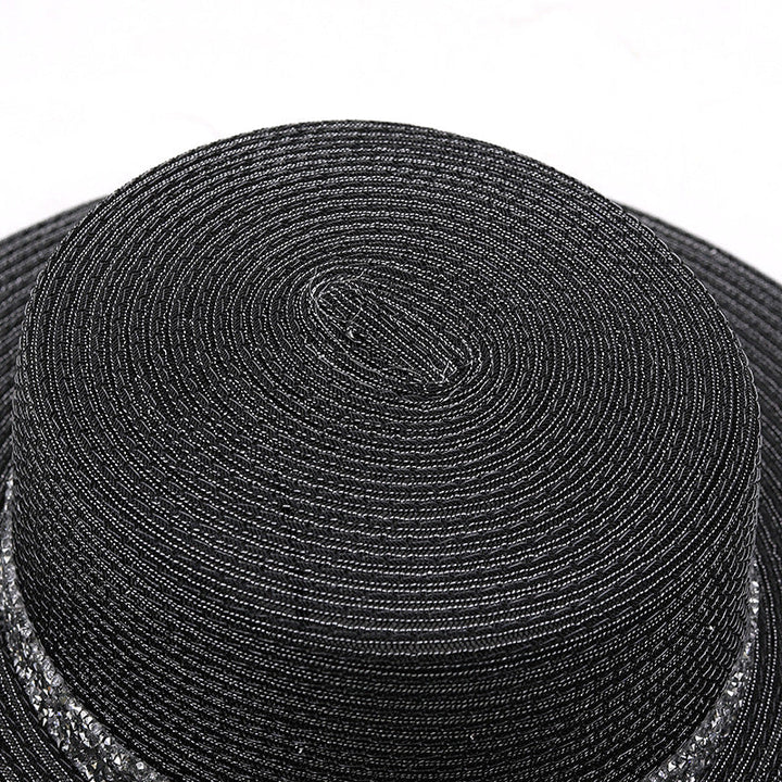 Strass-Hut mit breiter Krempe H9011