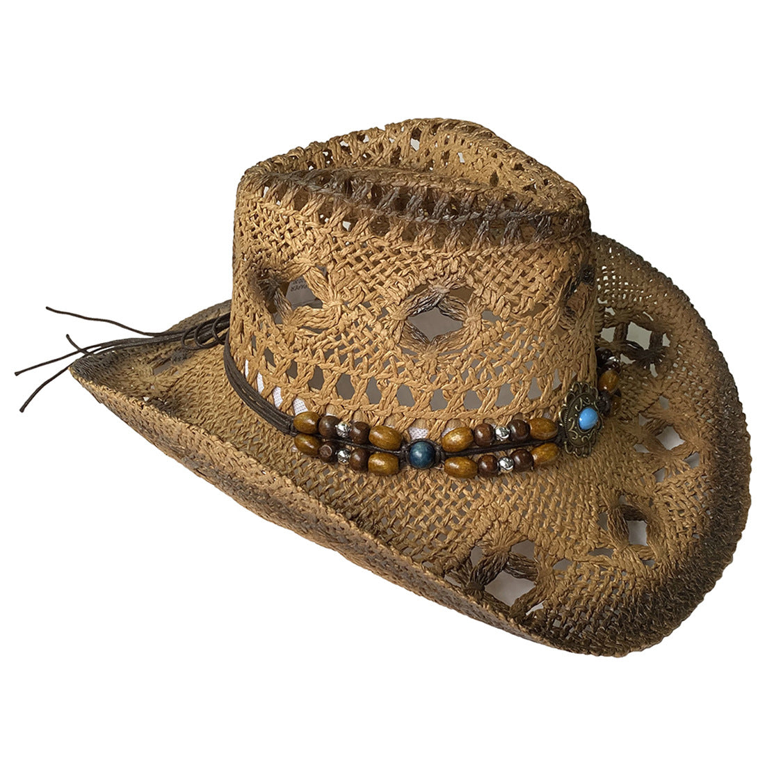 Men Rattan Straw Hat #5054